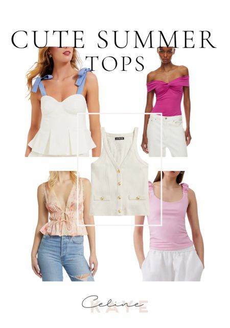  It’s summer tops / great for vacation outfits or date night or bachelorette 

#LTKTravel #LTKStyleTip #LTKSeasonal