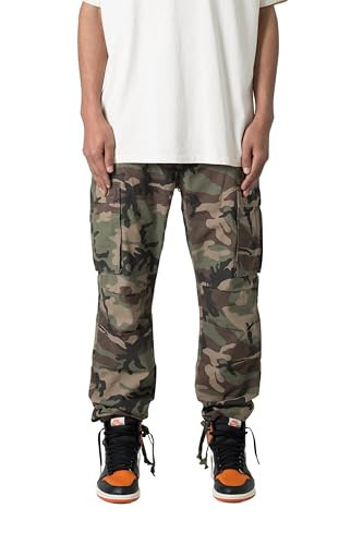 mnml Men's Vintage Cargo Pants, Camo | Amazon (US)