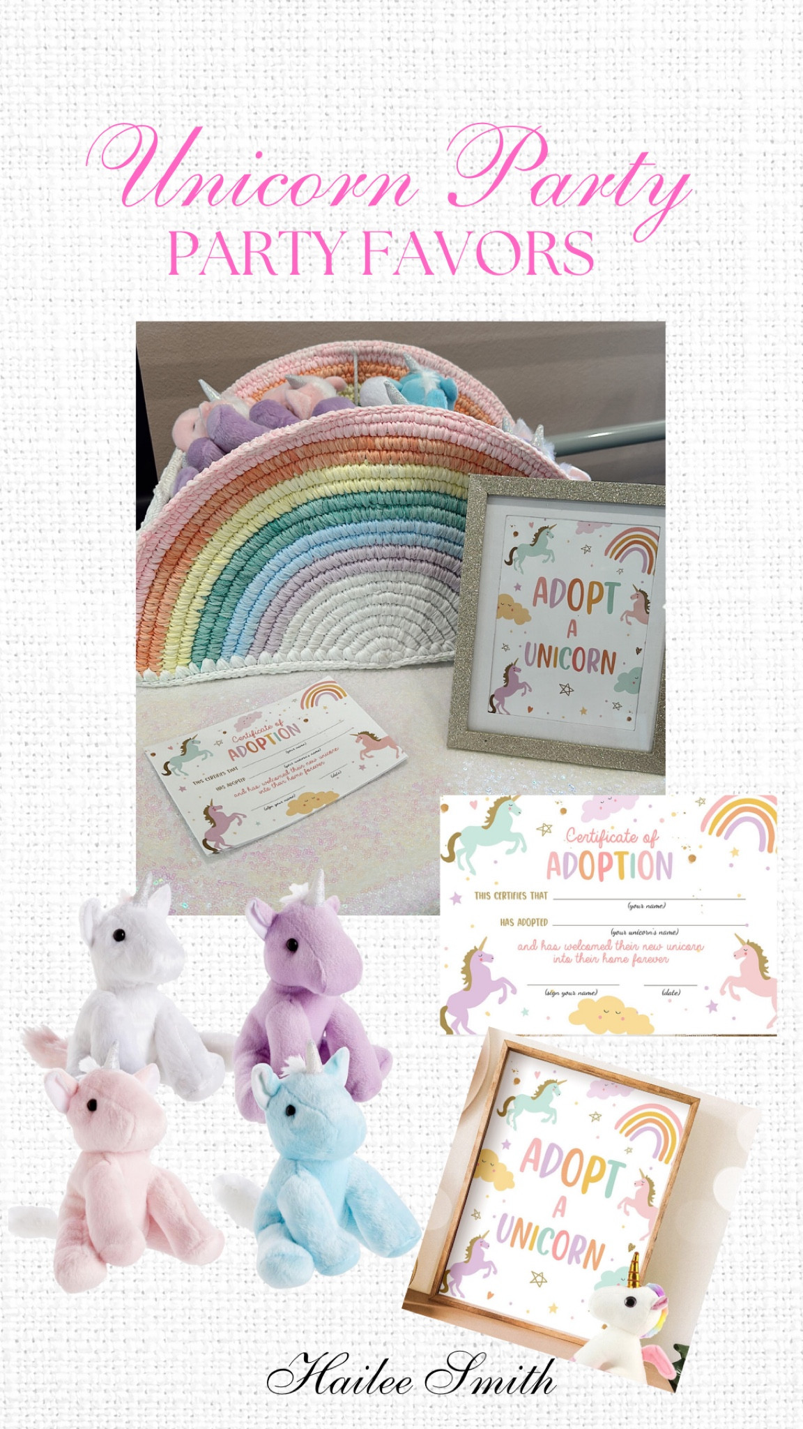 unicorn party - party favor idea! adopt a unicorn was such a hit!! 

rainbow basket was a  home goods find, but i linked similar options that would be perfect for a unicorn party! 




#LTKFindsUnder50 #LTKParties #LTKKids