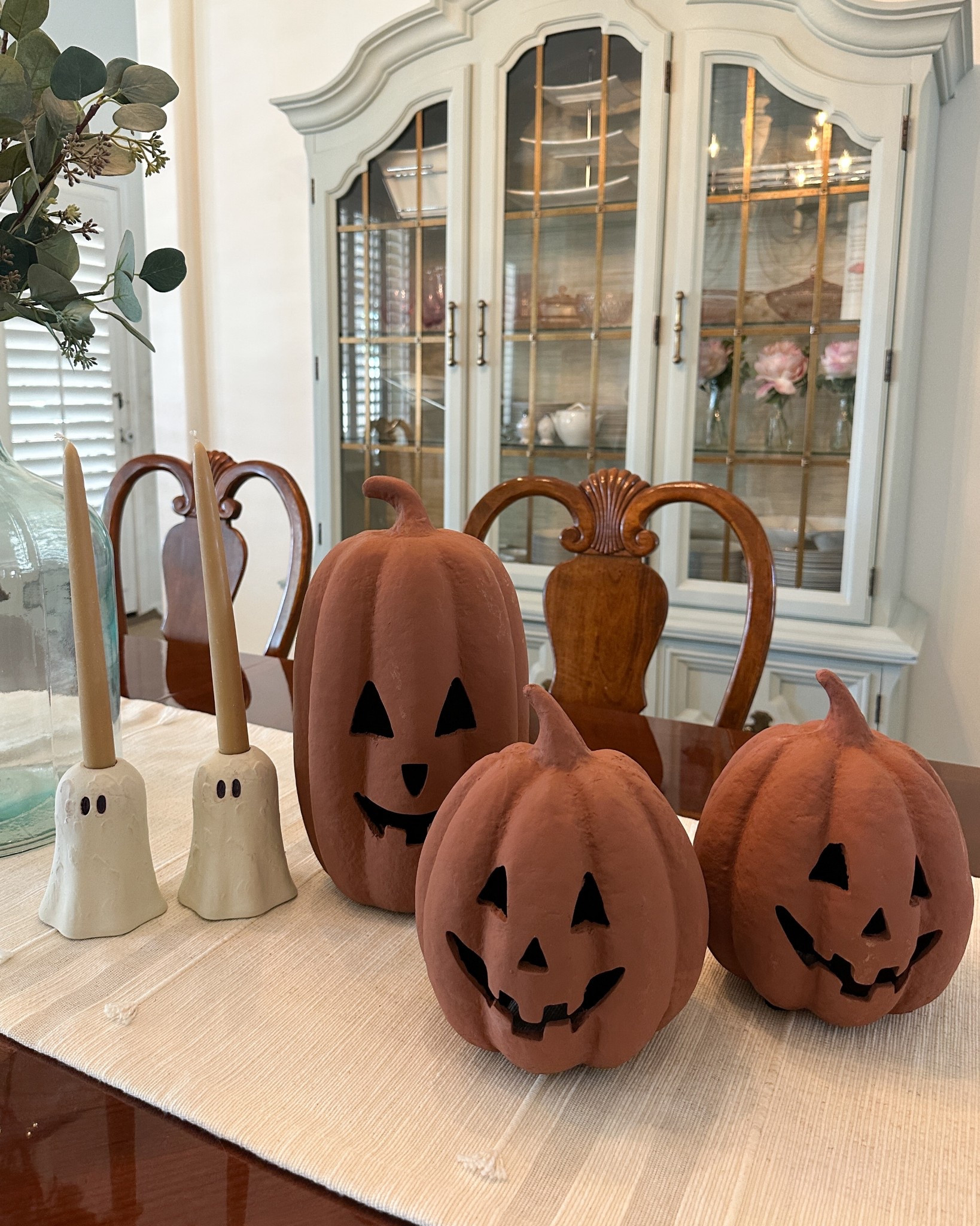 Viral Walmart Paper Mache Ghosts and Pumpkins Target Dollar Tree Ghost Candlestick Holders 

#LTKFindsUnder50 #LTKSeasonal #LTKHome