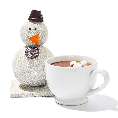 Kate Weiser Chocolate Carl the Drinking Chocolate Snowman - Serves 5-8 Cups | Amazon (US)