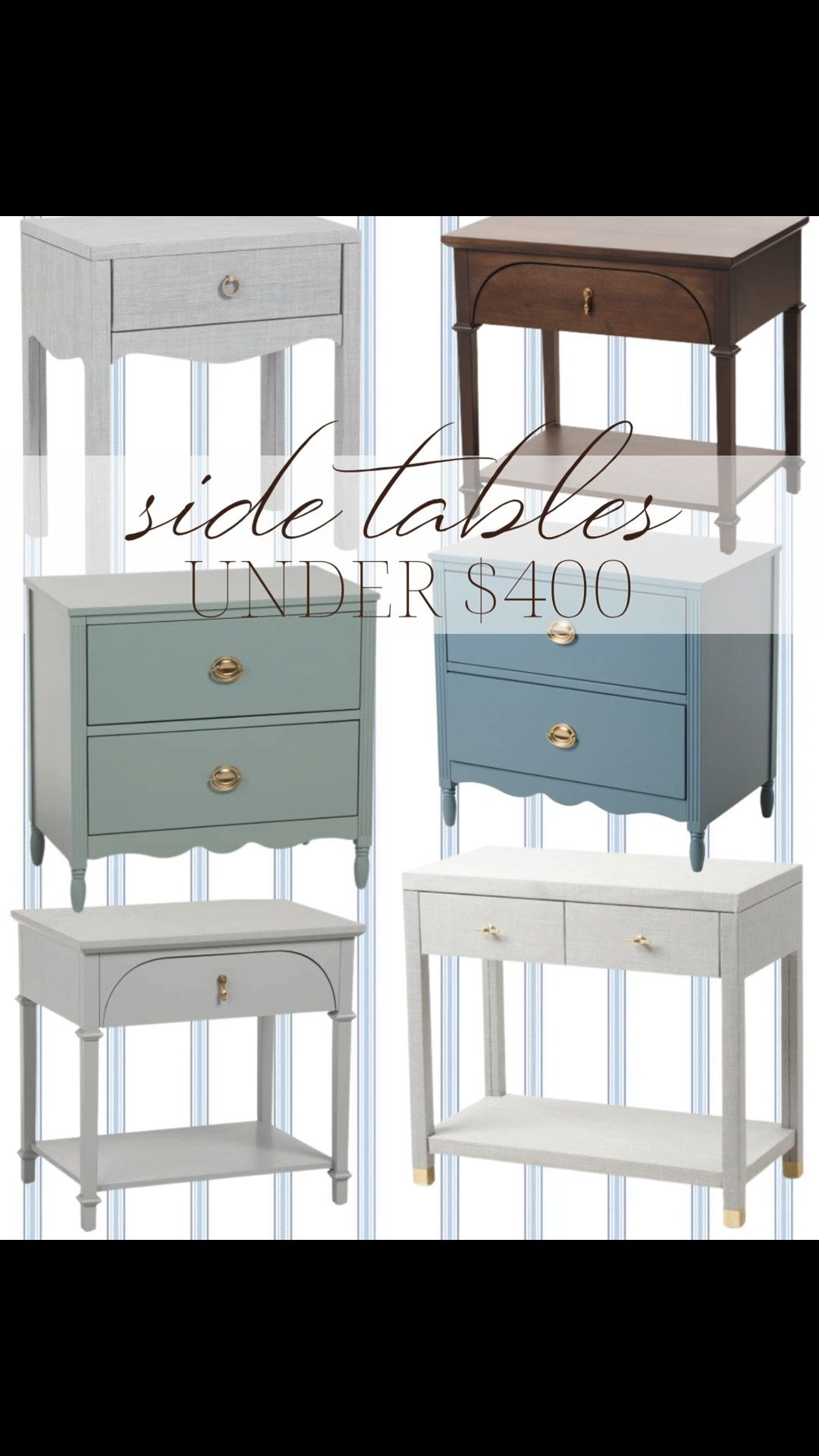 Side tables under $400!

#LTKHome