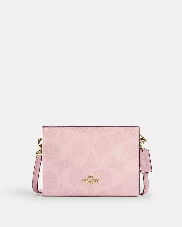 Slim Crossbody Bag In Signature Canvas | Coach Outlet US