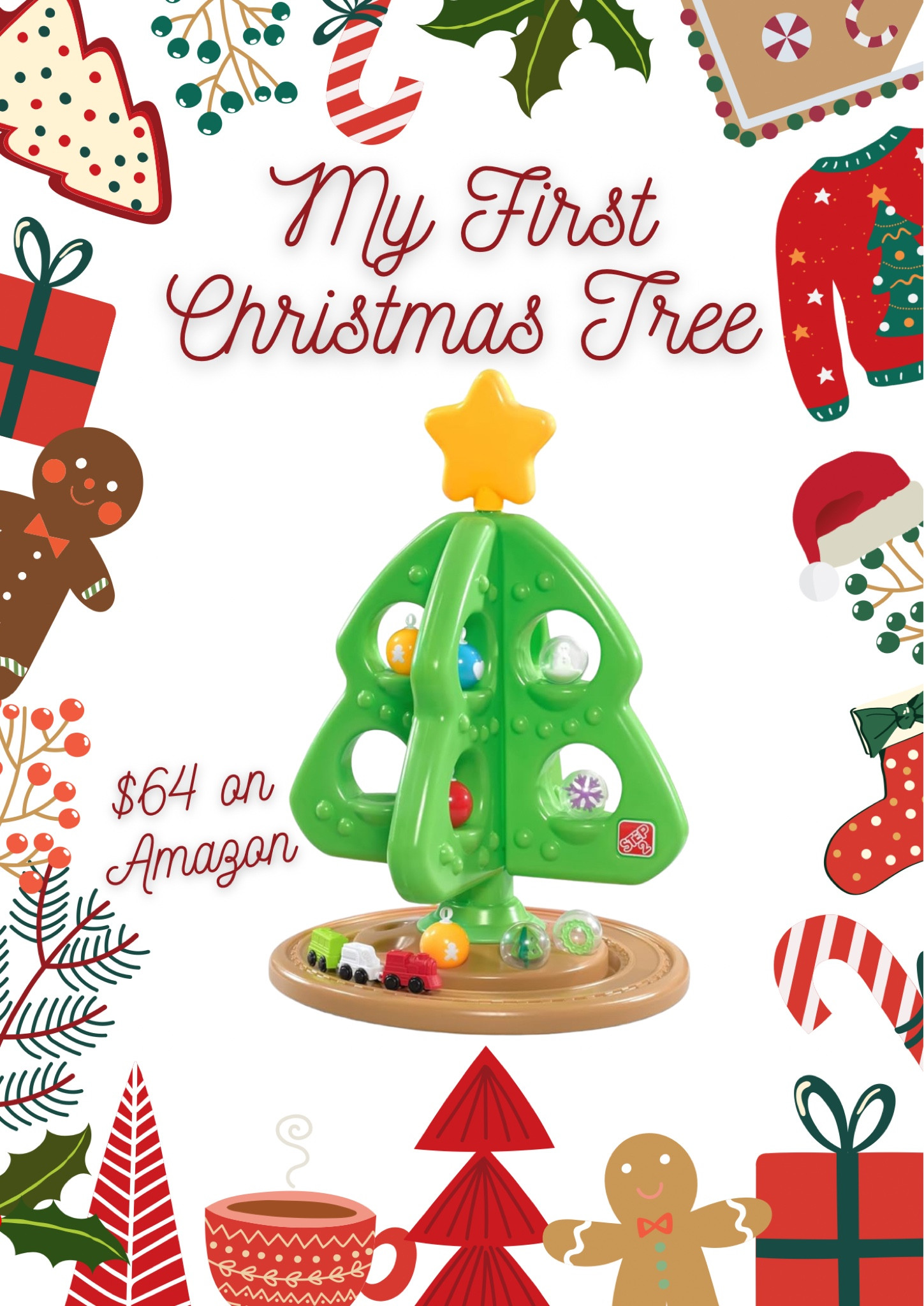 Christmas tree for toddlers! My first Christmas tree on Amazon. Step2 Christmas tree. Amazon Christmas. Gifts for toddlers. Gifts for baby  

#LTKKids #LTKHoliday #LTKSeasonal