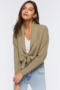 Tie-Front Cropped Sweater | Forever 21 | Forever 21 (US)