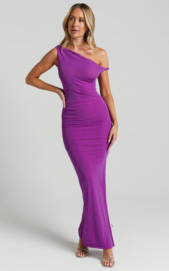 Runaway The Label - Chyna Midi Dress in Purple | Showpo (US, UK & Europe)