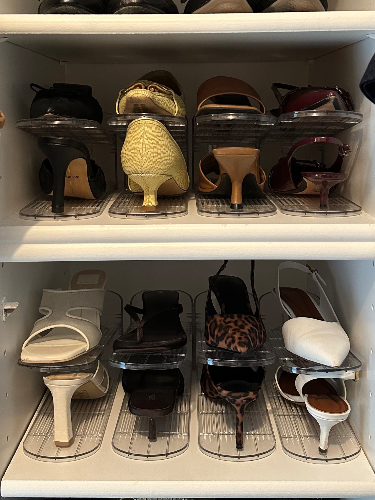 Game changing shoe organizers!!! Obsessed with these, they’re cute and functional. I’ll 100% be buying more. 

#LTKShoeCrush #LTKFindsUnder50 #LTKHome
