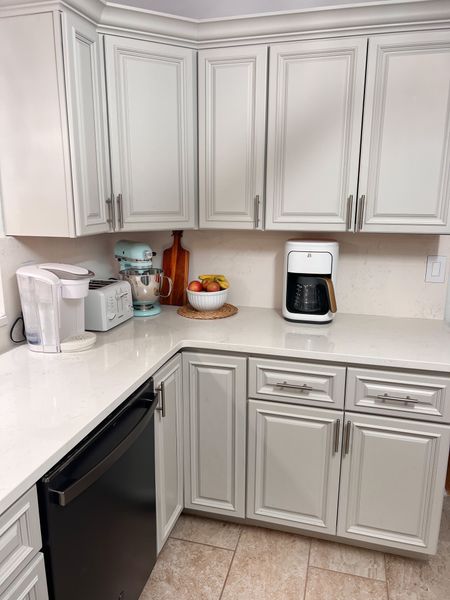 Kitchen update!
Linking our countertop kitchen appliances - we just switched out our granite for quartz countertops and couldn’t be happier. We chose to do the same as backsplash too for a uniform, sleek look. 

#LTKfamily #LTKparties #LTKhome