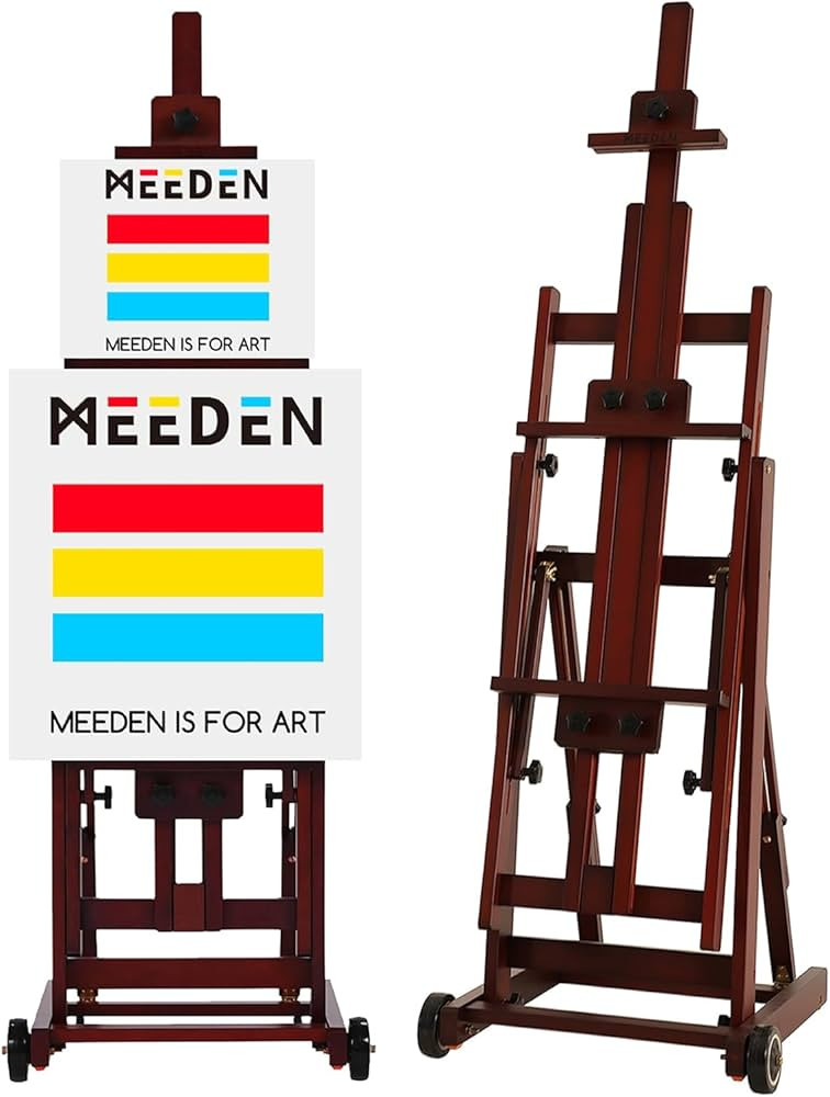 MEEDEN Multi-Function Studio Easel,H-Frame Easel,Painting Easel for Adults,Artist Easel,Floor Eas... | Amazon (US)