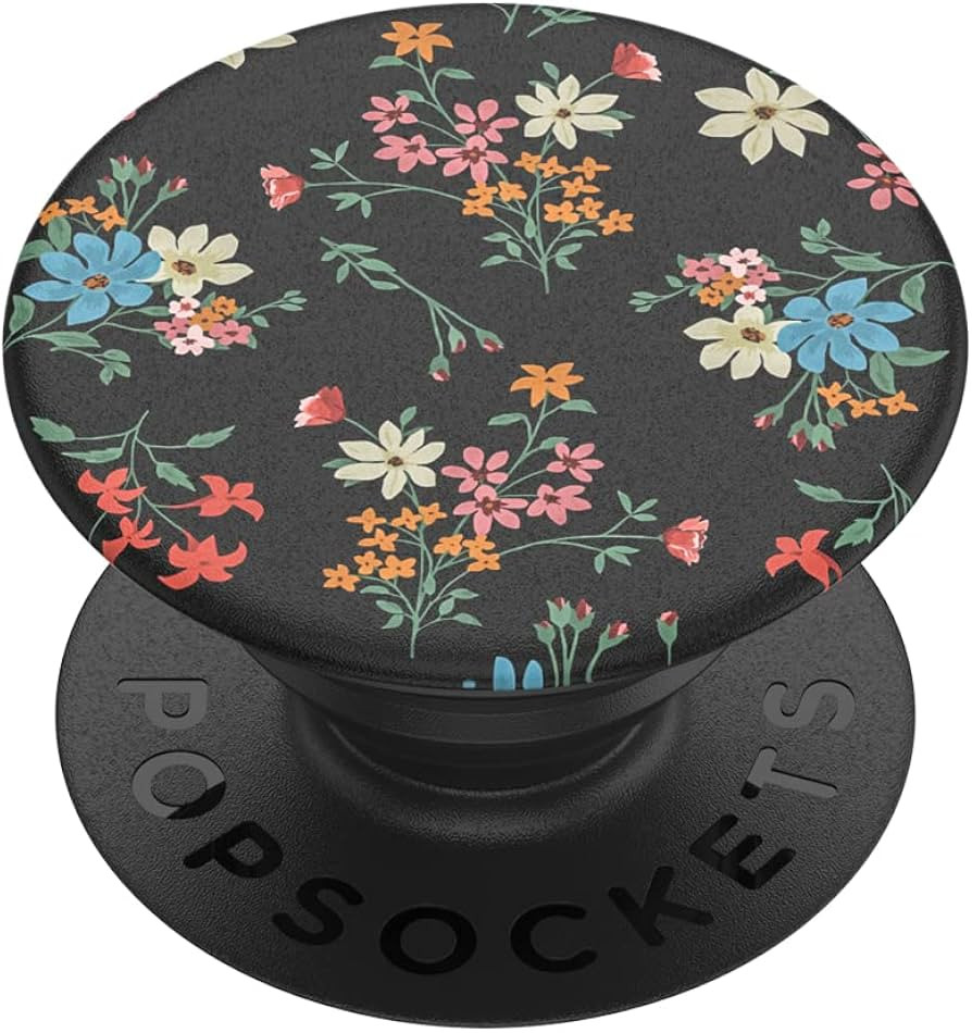 PopSockets PopGrip: Phone Grip and Phone Stand, Collapsible, Swappable Top, Micro Blossoms | Amazon (CA)