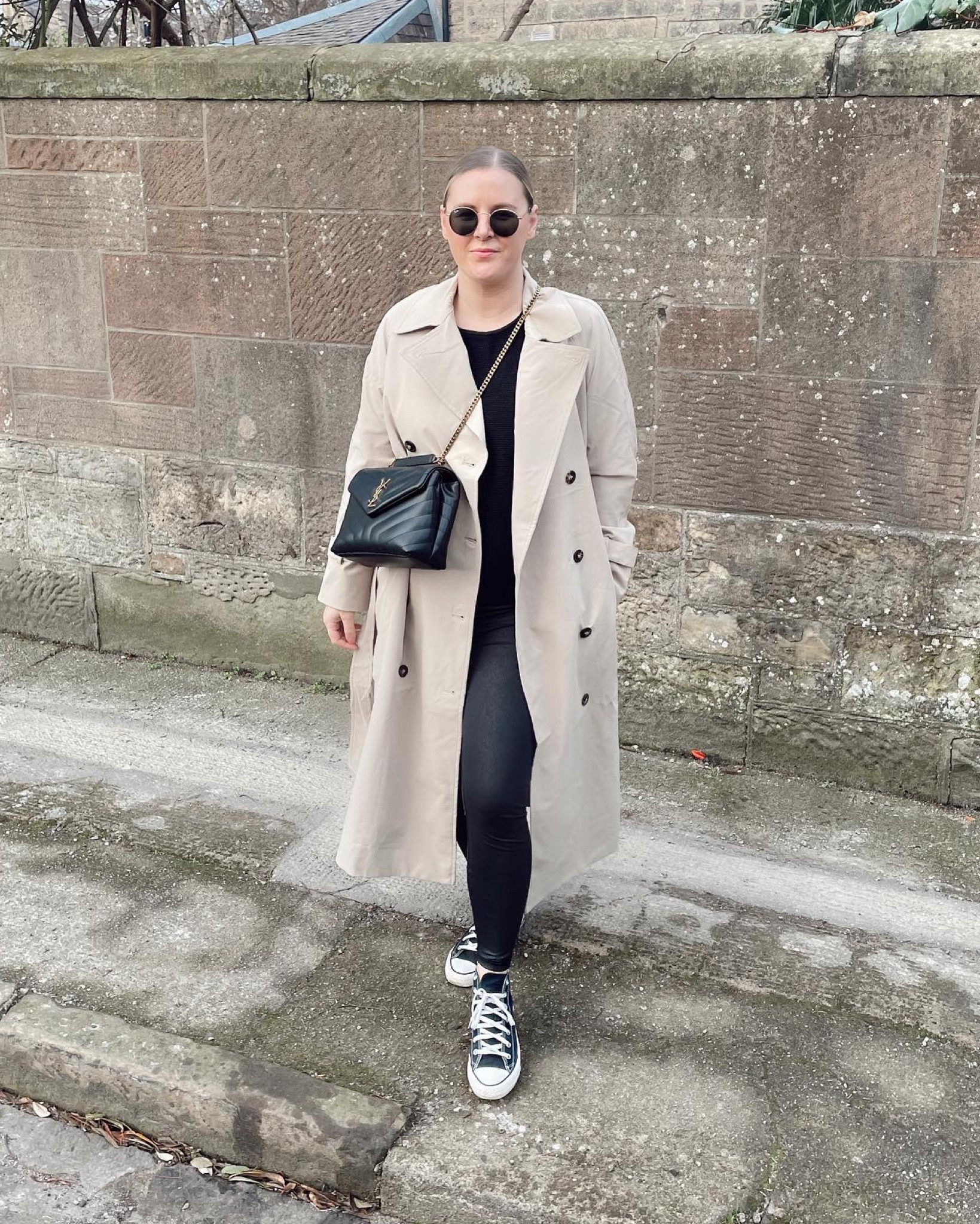 H&M beige trench coat minimal outfit! Neutral style 

#LTKSeasonal #LTKunder50 #LTKeurope