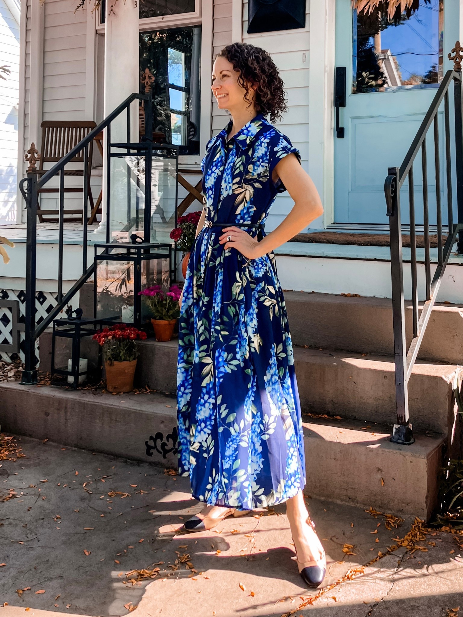 Elegant church outfit!
Petite outfit. Modest outfit. Church dress. Christian fashion. 

#LTKPetite #LTKOver40 #LTKSeasonal