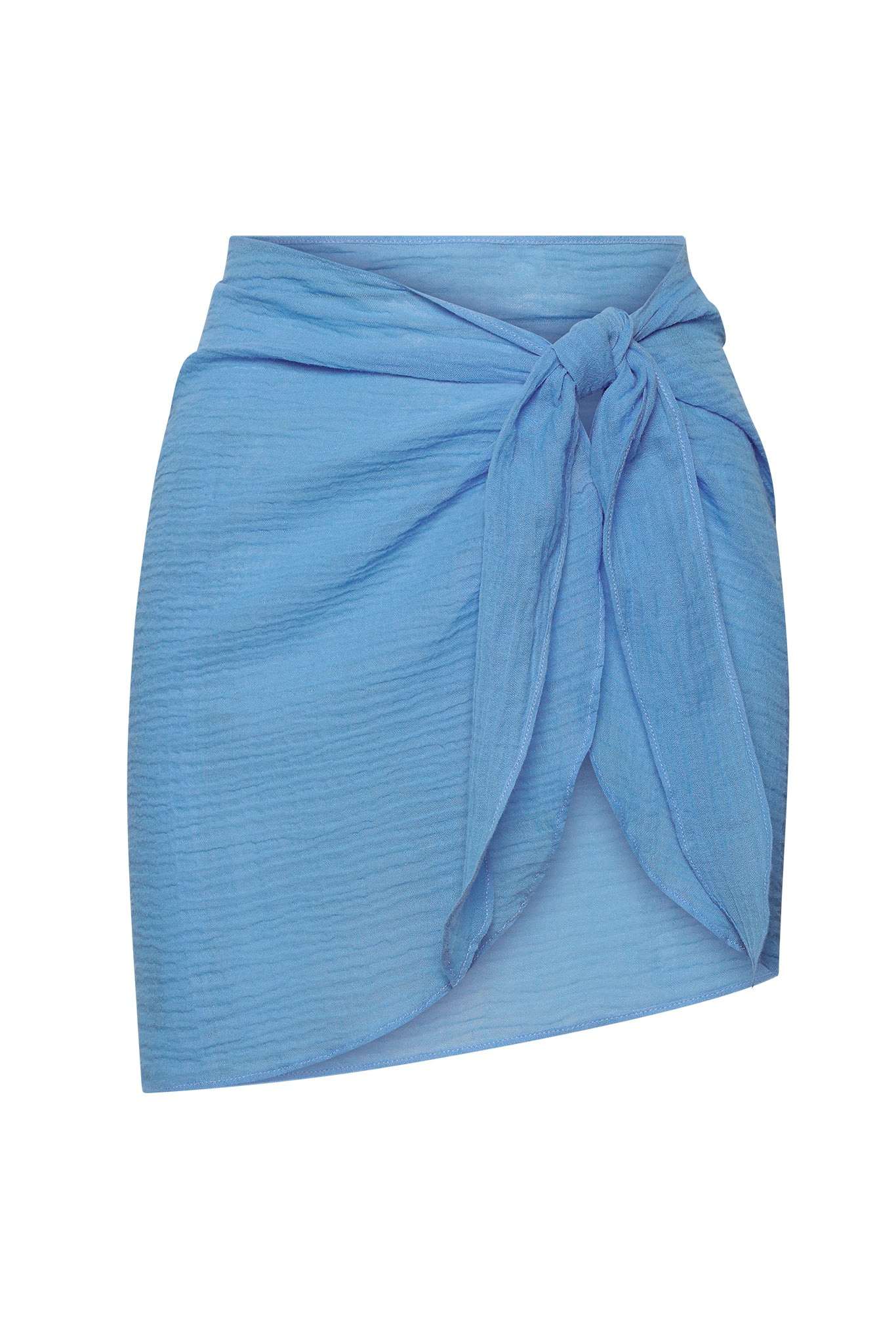 South Beach Sarong - Dream Blue Crinkle | Monday Swimwear