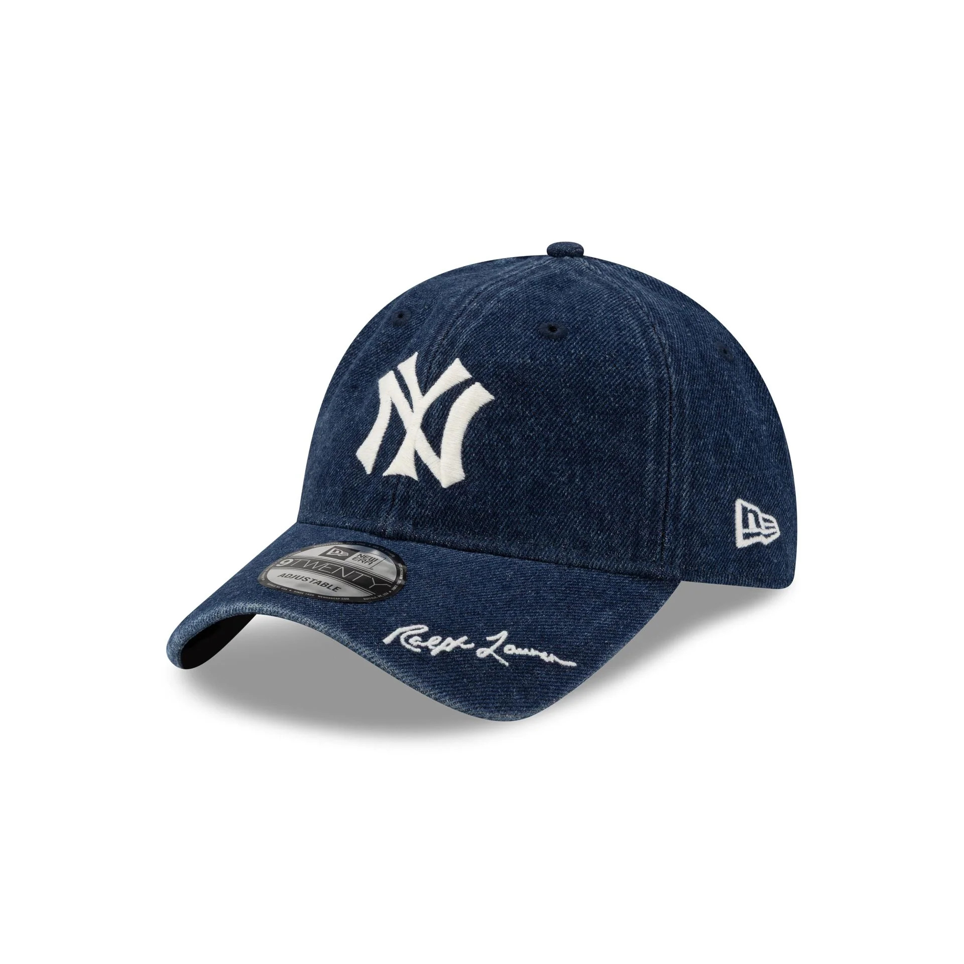 Ralph Lauren x New York Yankees Denim 9TWENTY Adjustable Hat | New Era (US)