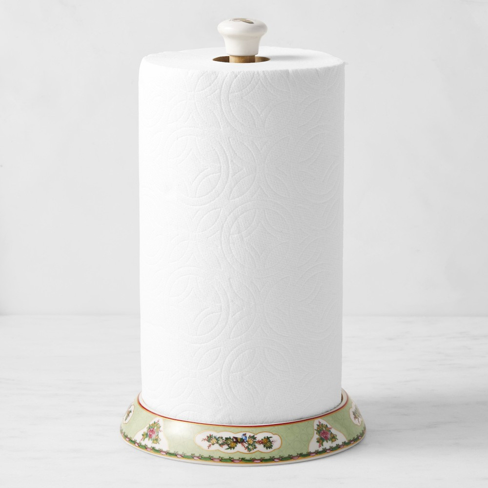 Famille Rose Porcelain Paper Towel Holder | Williams-Sonoma