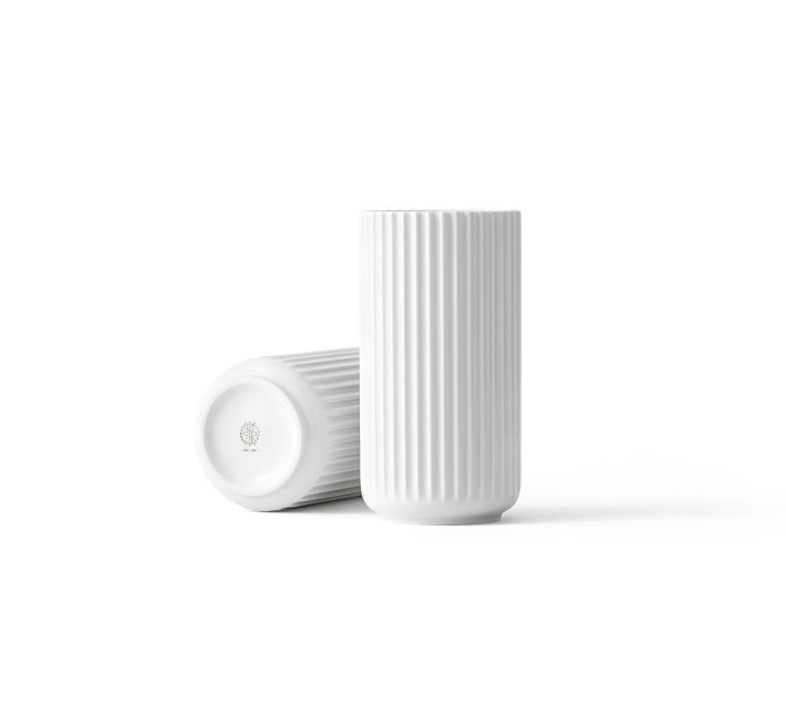 Lyngby White Porcelain Vases | Pottery Barn (US)