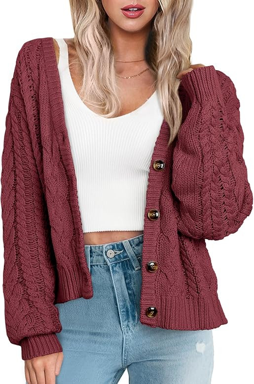 Fall Winter cardigan sweater  | Amazon (US)
