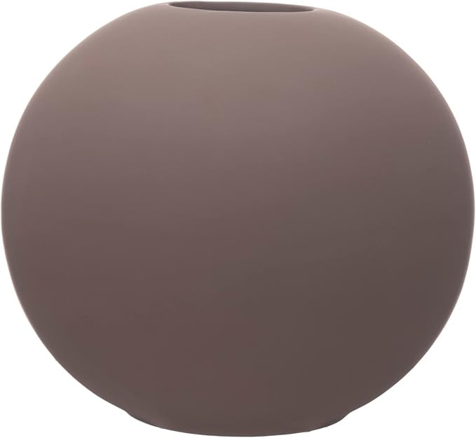 Bloomingville Stoneware Vase, Matte Plum Latex Glaze | Amazon (US)