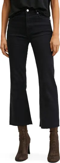 Raw Hem Bootcut Ankle Jeans | Nordstrom