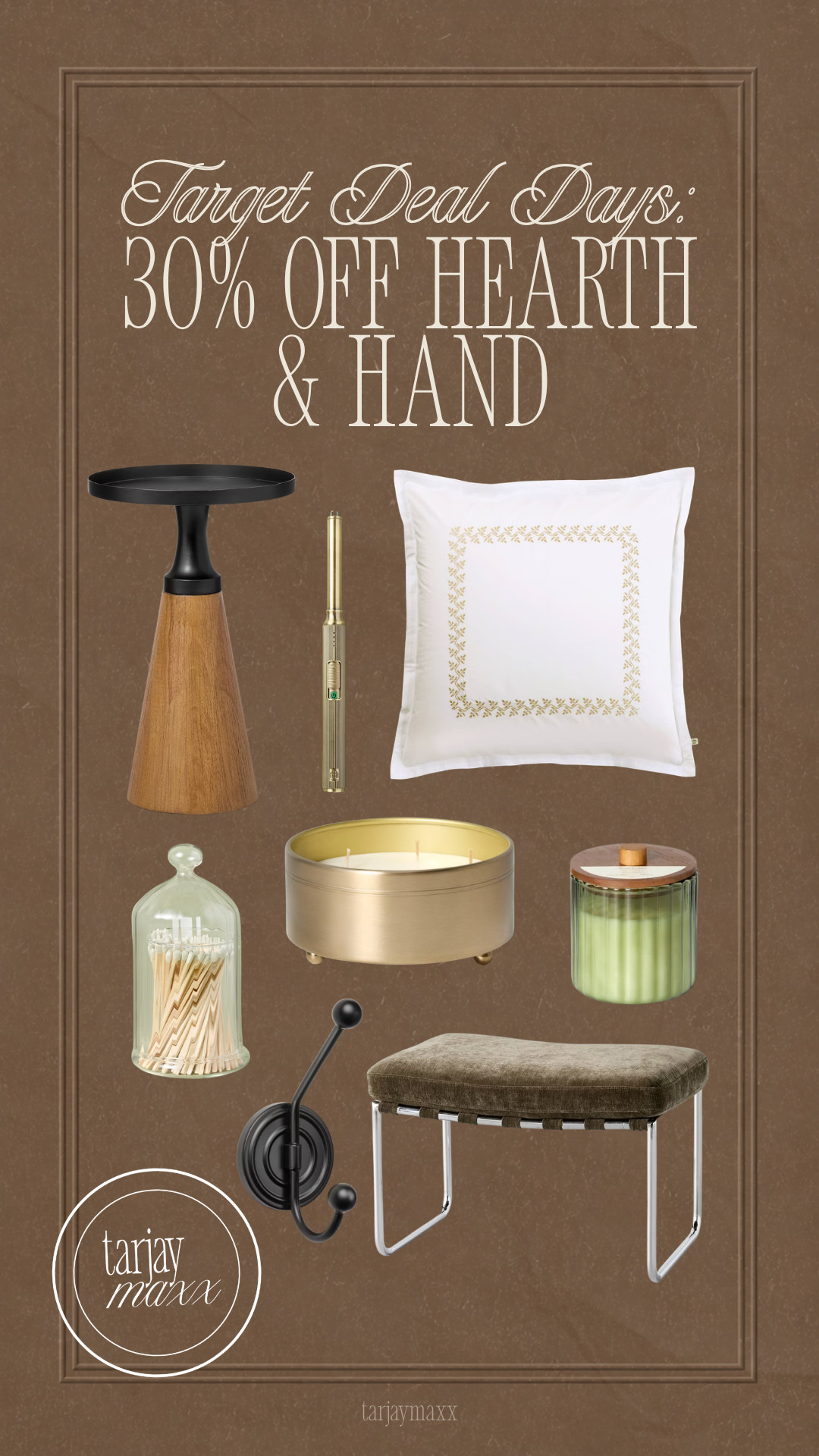 30% OFF Hearth & Hand with Magnolia at Target! Such a good time to grab those elevated home decor finds, including candles, pillows, accent furniture and little details that make your space feel extra cozy. Shop my favorite Hearth & Hand picks during Target Circle Deal Days while they’re marked down! fall outfits women over 50, fall wedding guest dresses, fall dresses, wedding guest dress summer, date night outfits, fall fashion hauls, halloween decorations, fall decor, fall shoes, country concert outfits 

 #LTKHome #LTKSaleAlert
