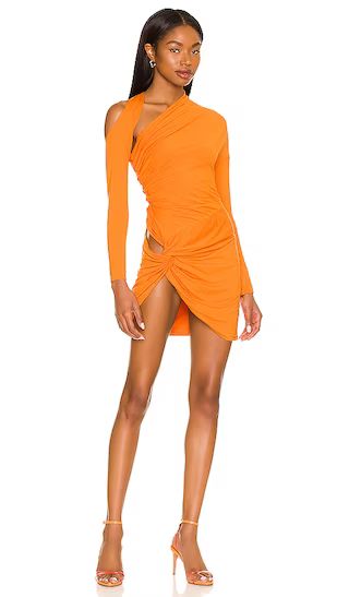 Zahra Mini Dress in Orange | Revolve Clothing (Global)