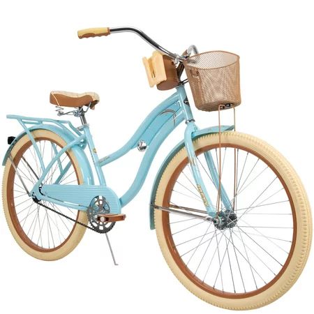 Huffy 26 Womens Nel Lusso Cruiser Bike with Perfect Fit Frame, Blue | Walmart (US)