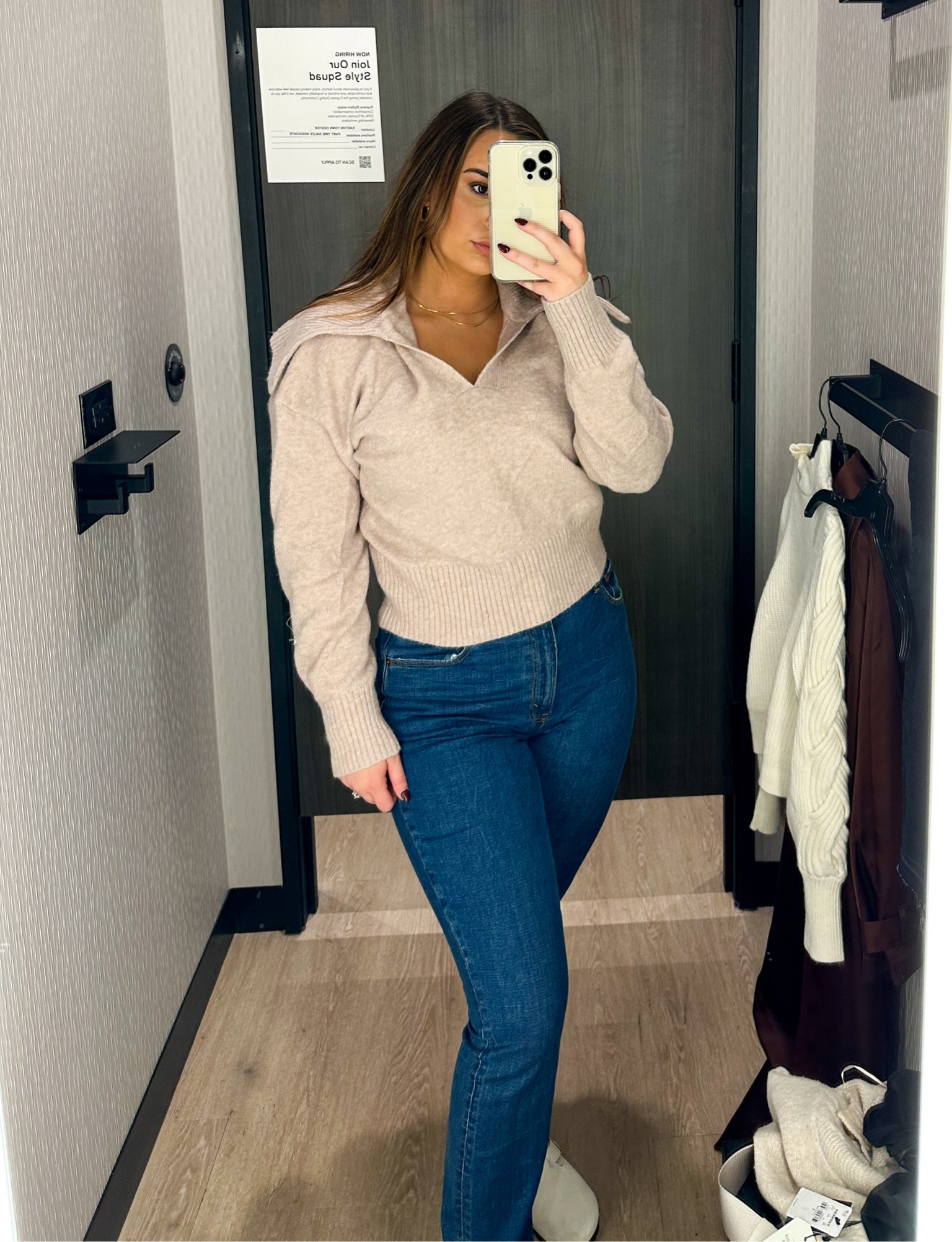 Express vneck sweater. 
