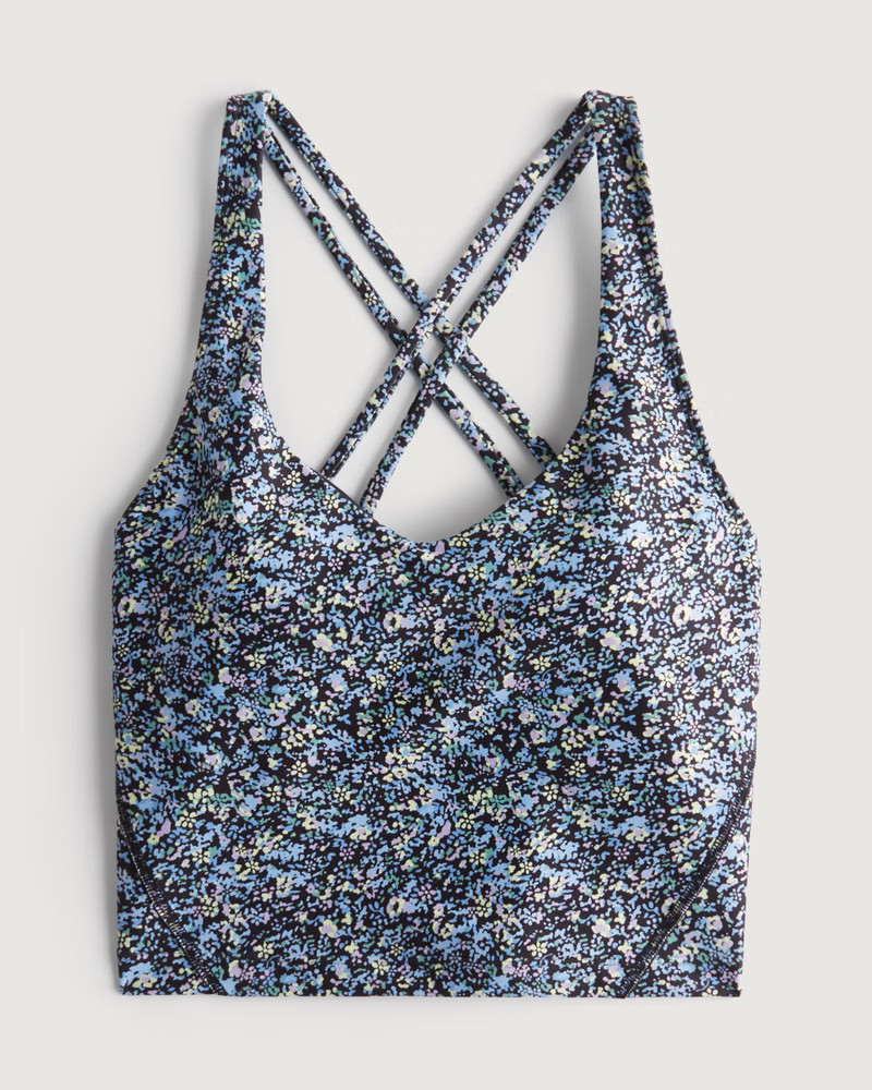 Girls Gilly Hicks Active Recharge Strappy Plunge Tank from Hollister | Hollister (US)