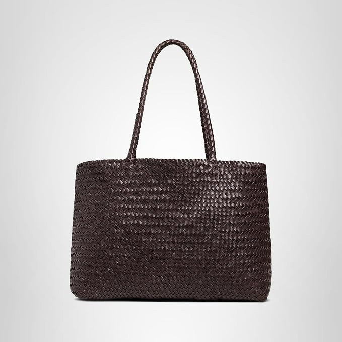 Madewell Women's The Handwoven Leather Tote | Amazon (US)