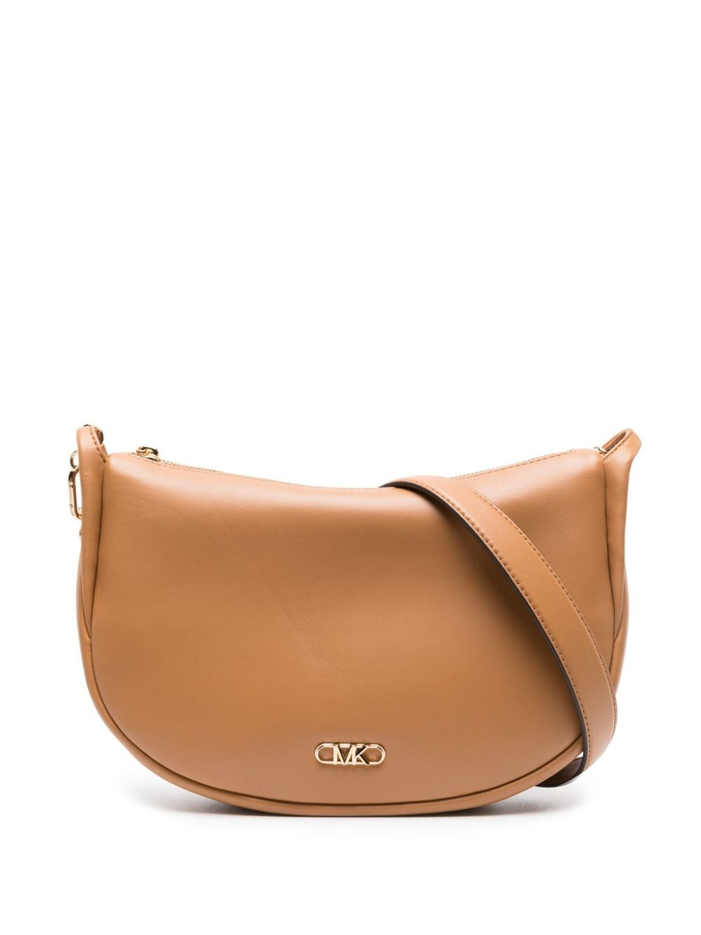 Michael Kors Kendall leather shoulder bag - Brown | Farfetch Global