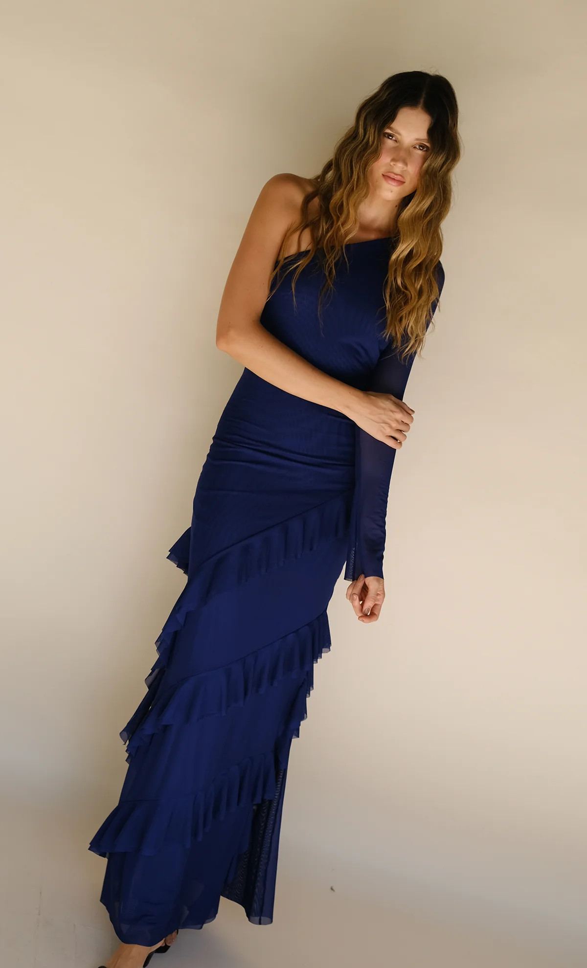 Glowvine Blue Maxi Dress | ESPECIA