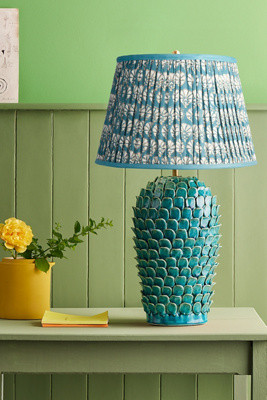 Pooky The Stucco Ceramic Table Lamp | Anthropologie (US)
