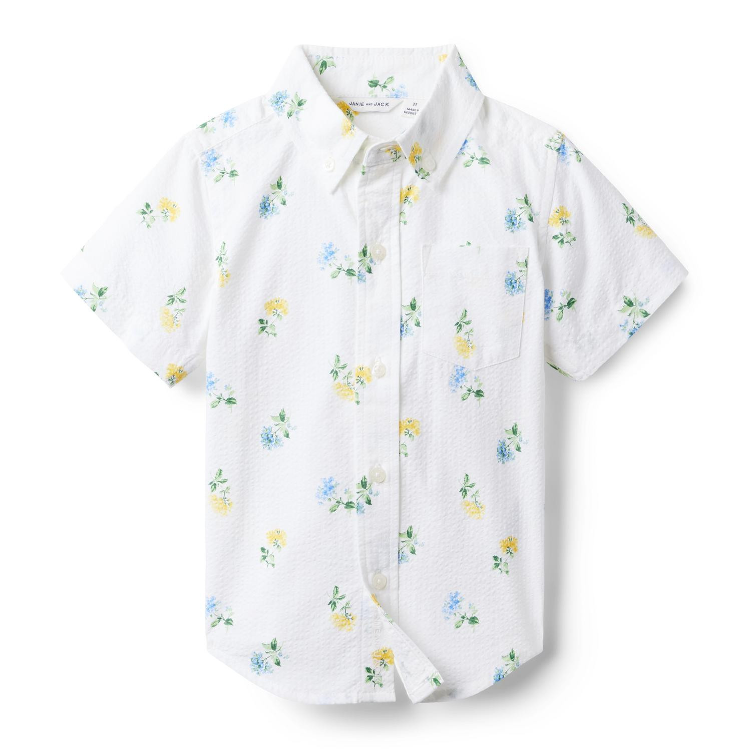 Floral Seersucker Shirt | Janie and Jack