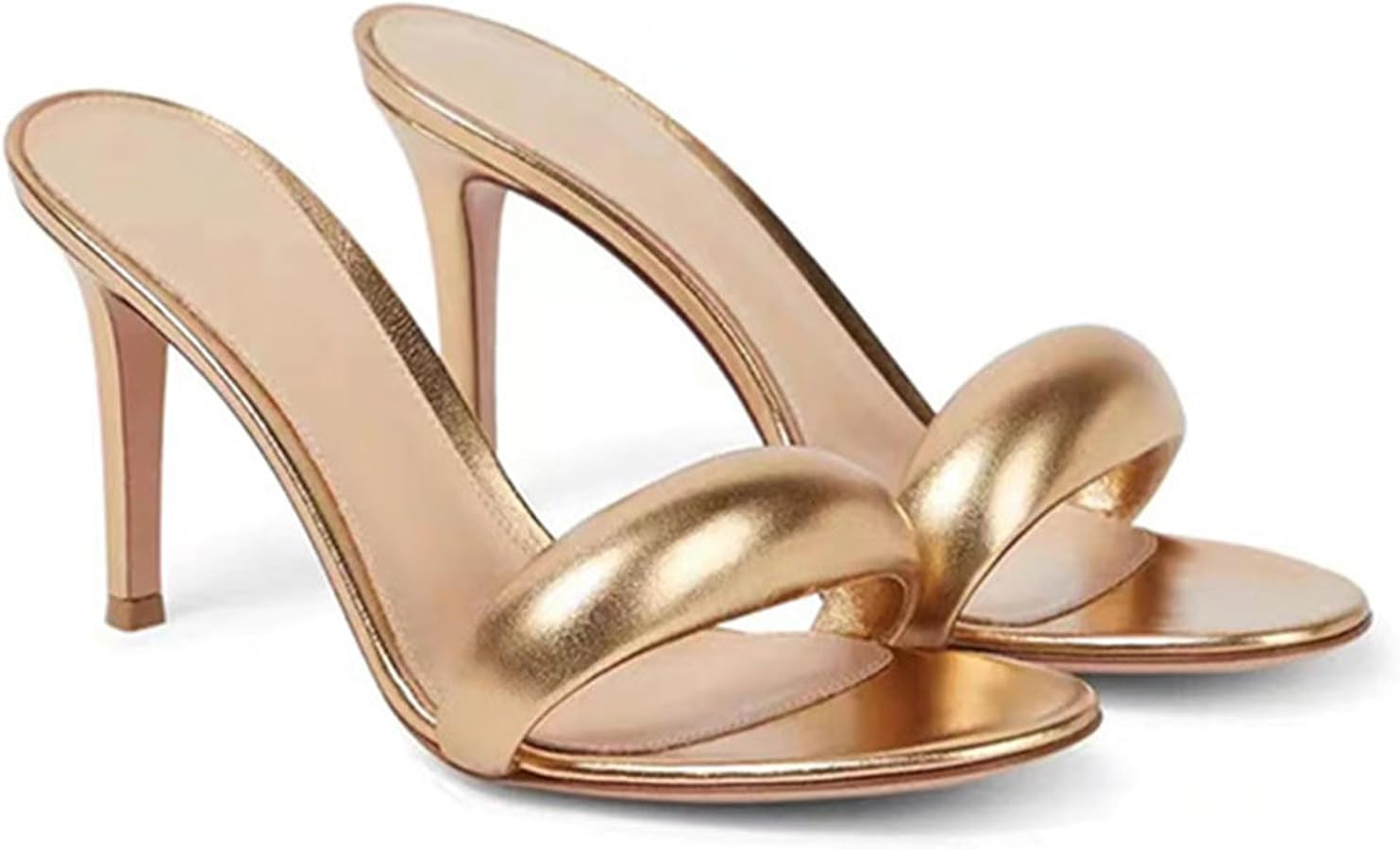 MILDSEVEN Women's Fashion High Heel Slippers, Large Size Sexy Sandals for Banquets, Parties And C... | Amazon (US)