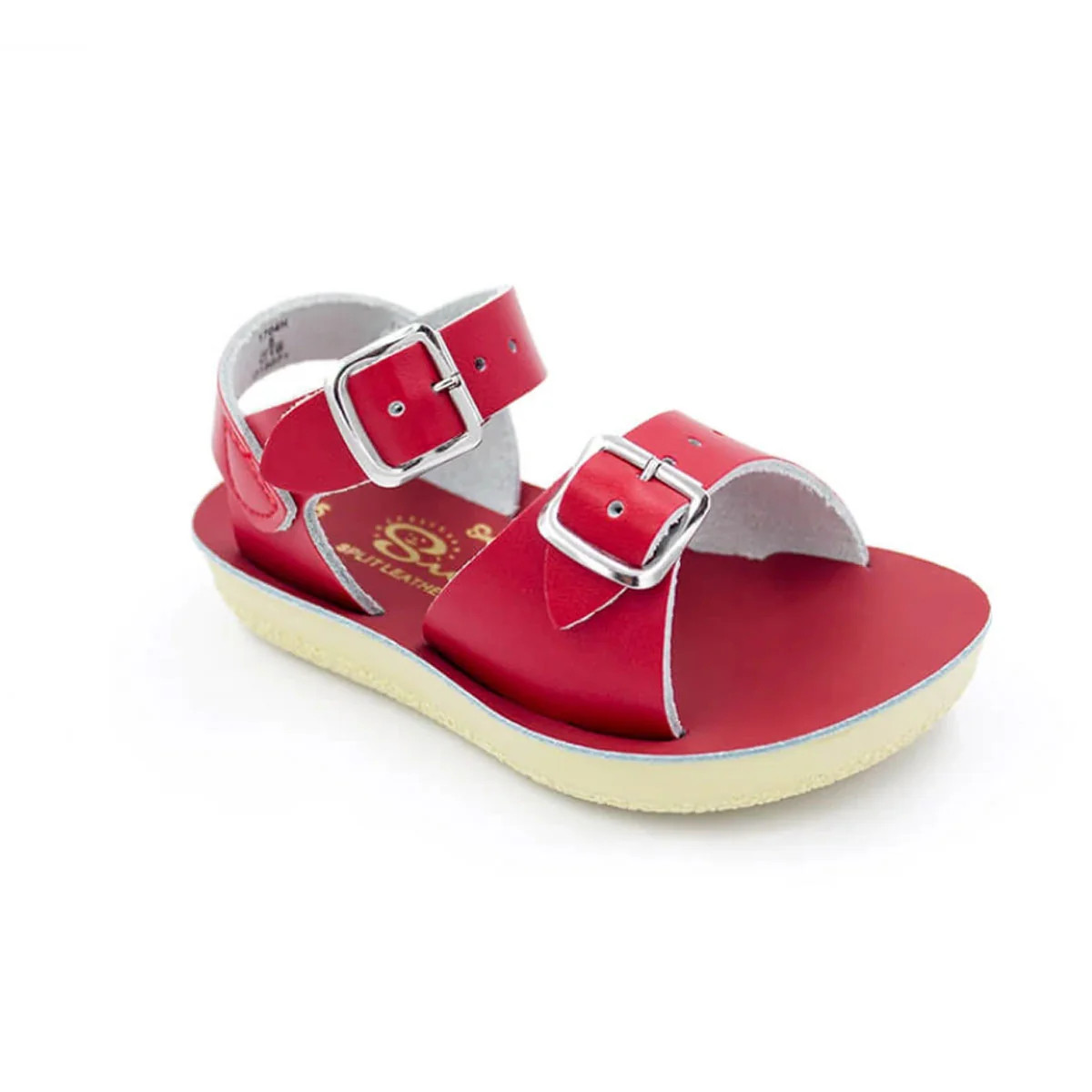 Kids Saltwater Surfer Sandals Red | Classic Whimsy