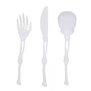 Skeleton Bones Cutlery Set by Celebrate It™ | Michaels | Michaels Stores