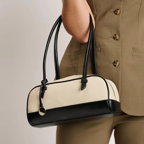 Paloma - Canvas Shoulder Bag | Moda Luxe