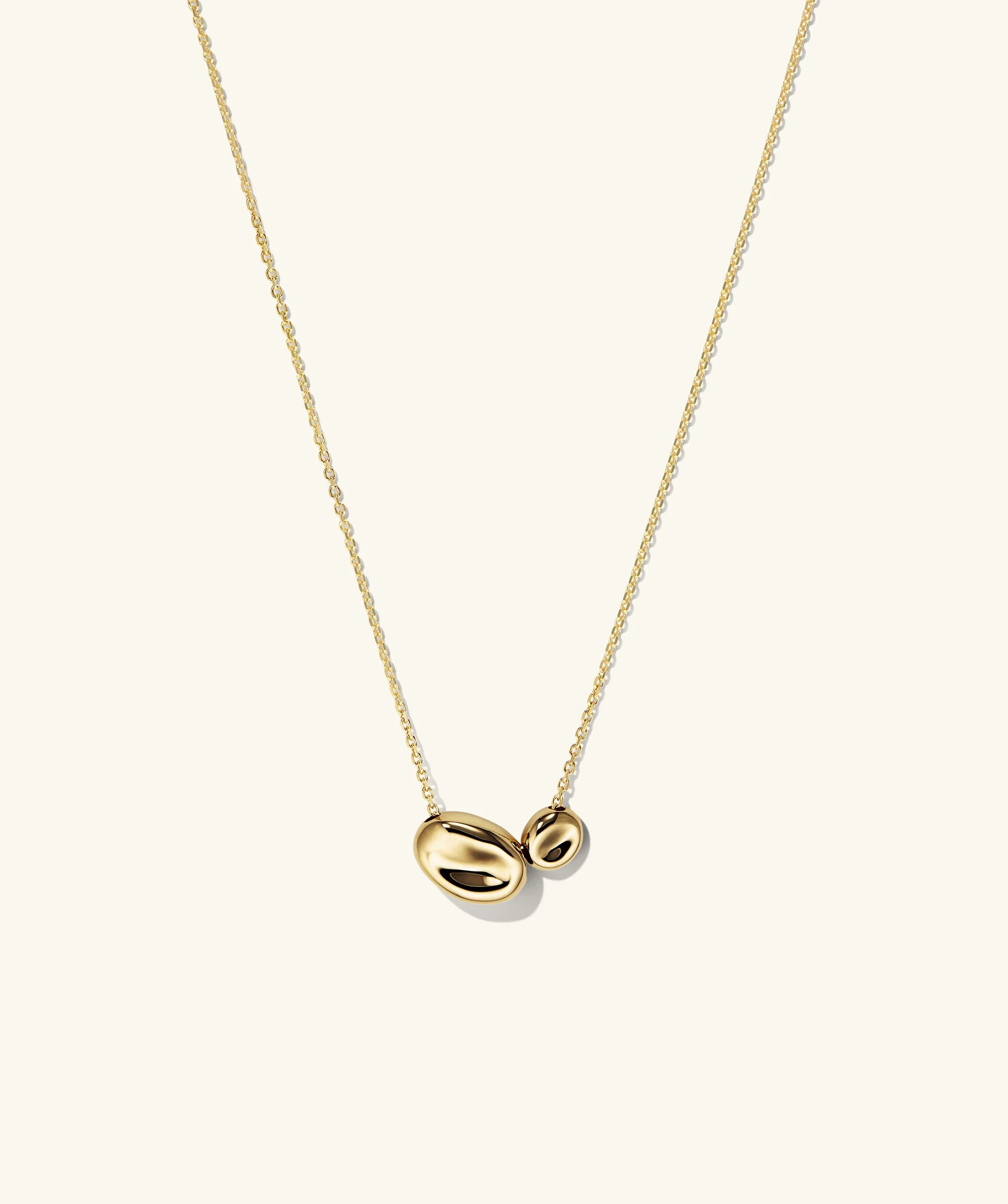 Organic Dôme Pebble Necklace | Mejuri Fine Crew