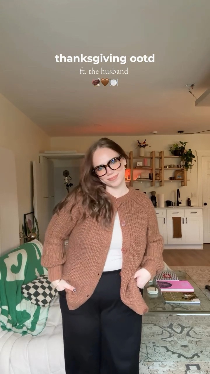 Happy Thanksgiving everyone! Here is a little OOTD for the holiday. Tried to find a classy l way to wear stretchy pants lol 🤎 Have an amazing day!

#LTKHoliday #LTKCyberWeek #LTKMidsize