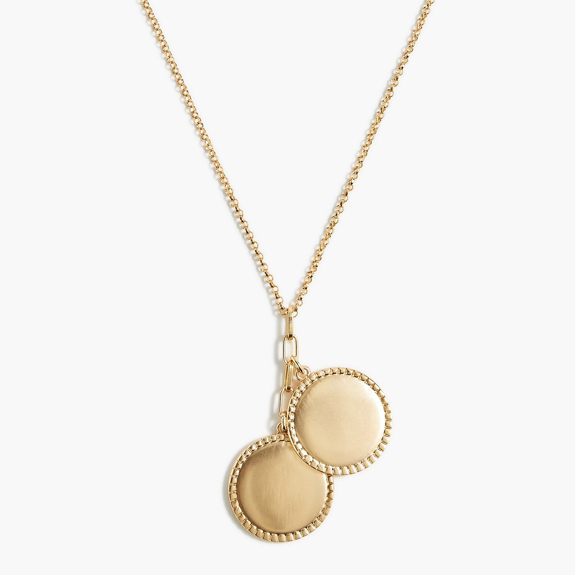 Gold coin necklace | J.Crew Factory
