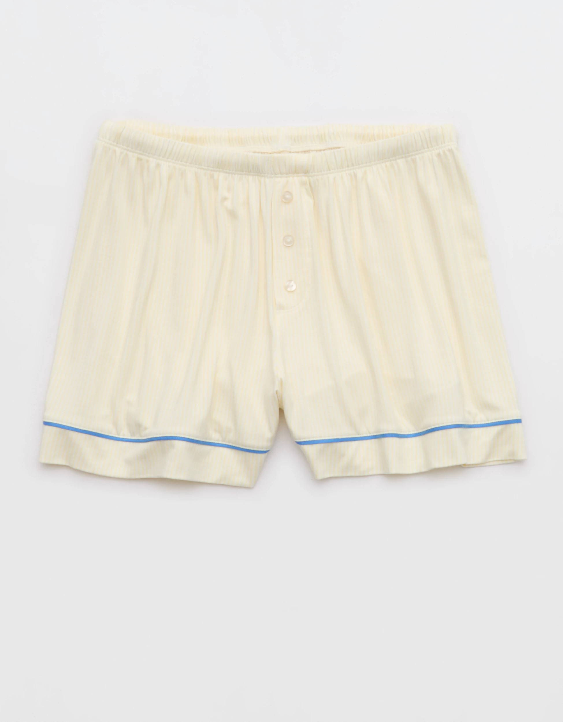OVERSLEPT by Aerie Real Soft\u00ae Piping PJ Short | Aerie