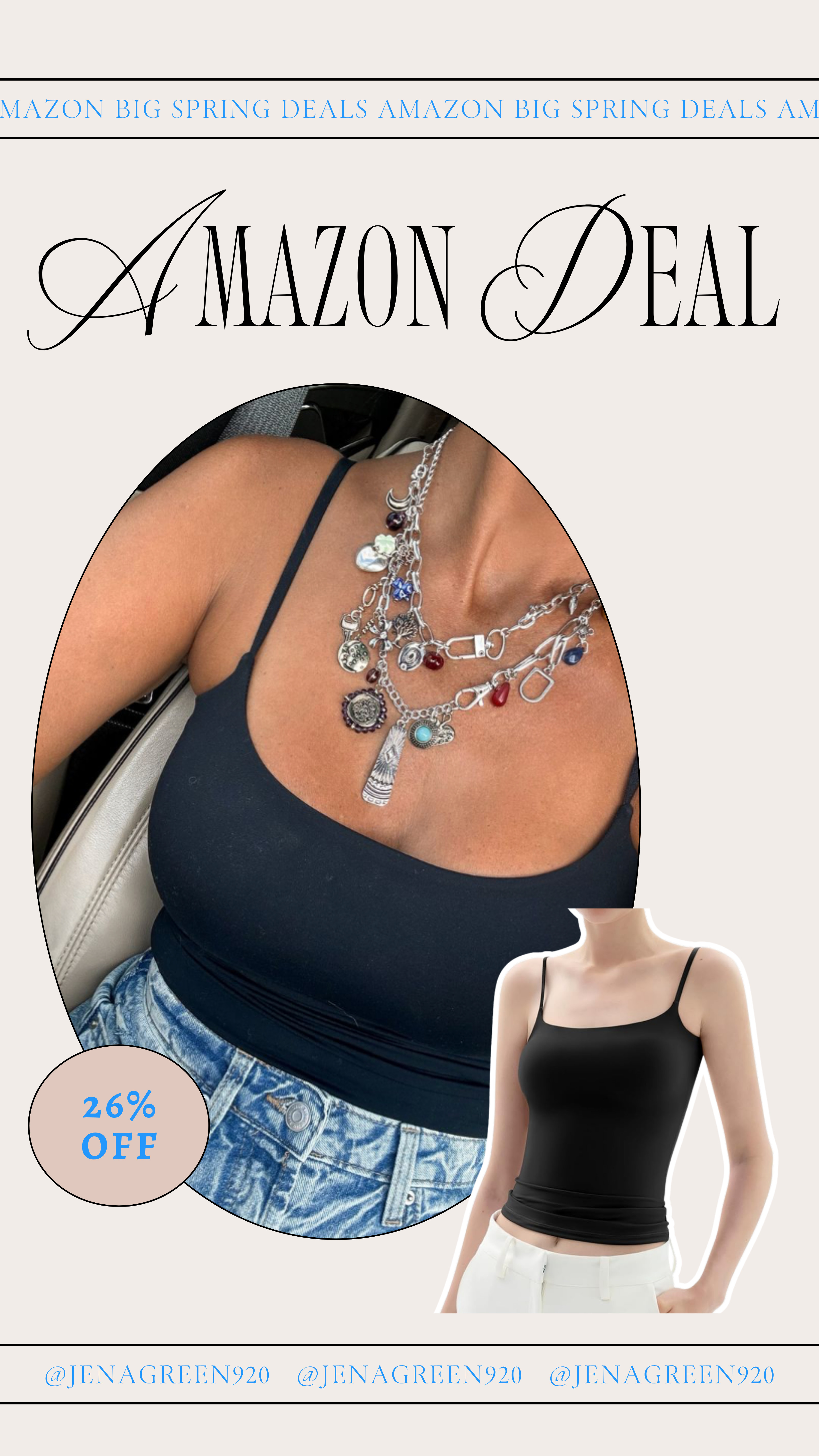 Amazon Basic Layering Tank | Amazon Big Spring Sale 

 #LTKSeasonal #LTKSaleAlert