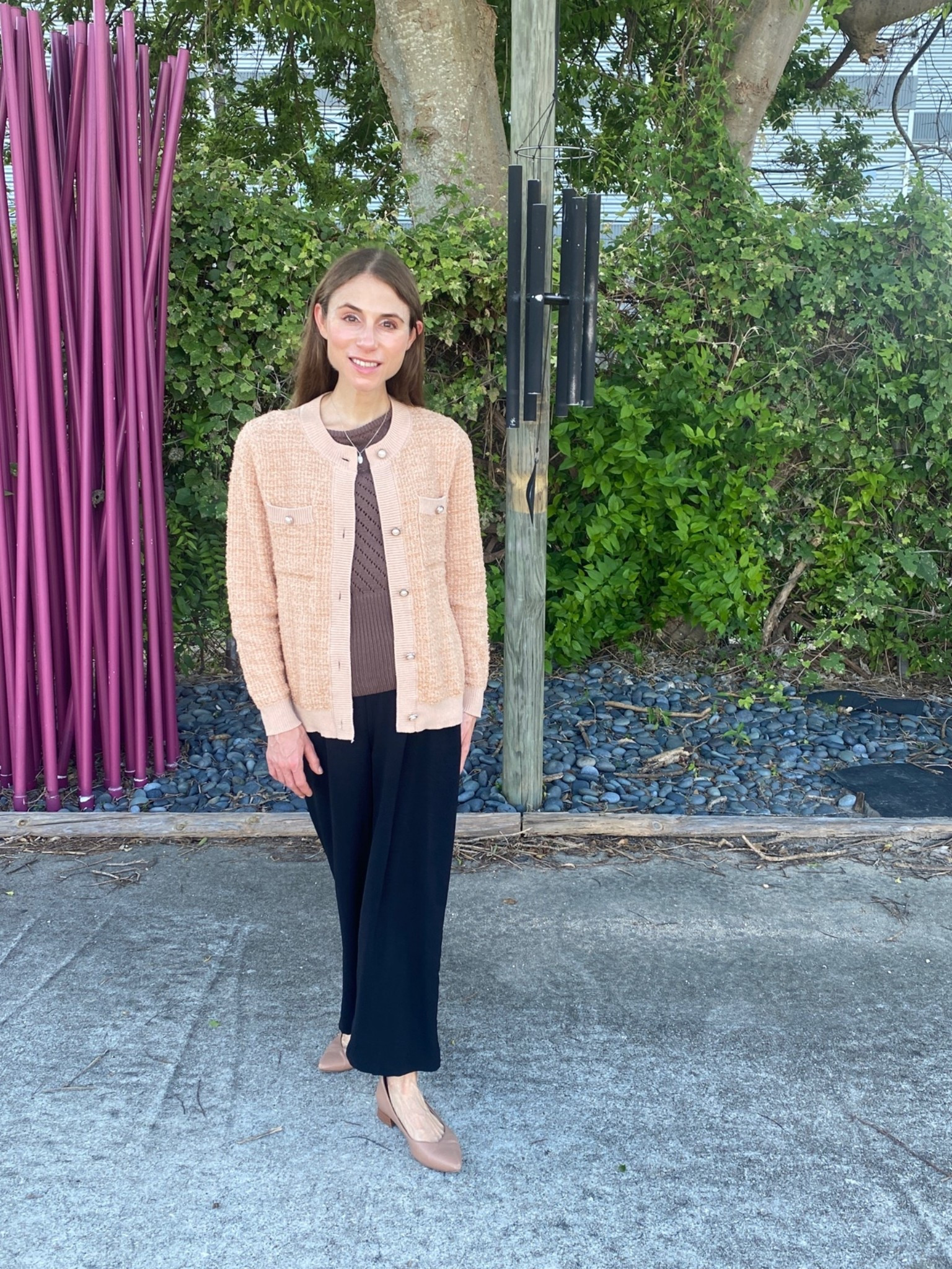 Cardigan and palazzo pants for summer

#LTKootd