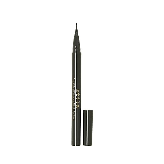 stila Waterproof Liquid Eye Liner, Stay All Day Makeup with Fine Brush Tip Lasting Satin Finish, ... | Amazon (US)