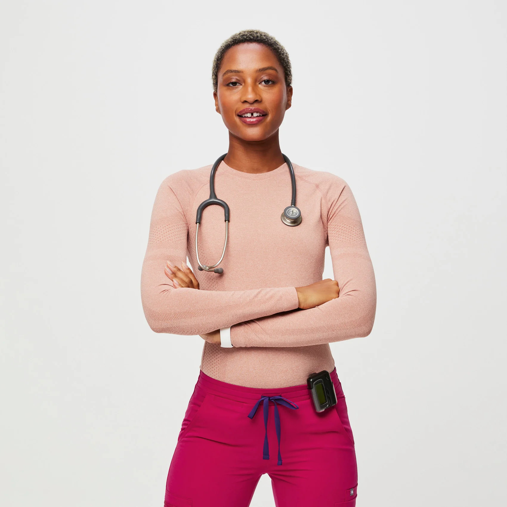 Women’s Salta Performance Underscrub  - Terracotta · FIGS | FIGS