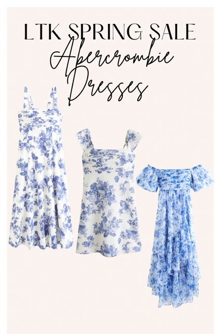 Floral dresses from Abercrombie 

Use code: AFLTK

#LTKSpringSale #LTKSeasonal #LTKsalealert