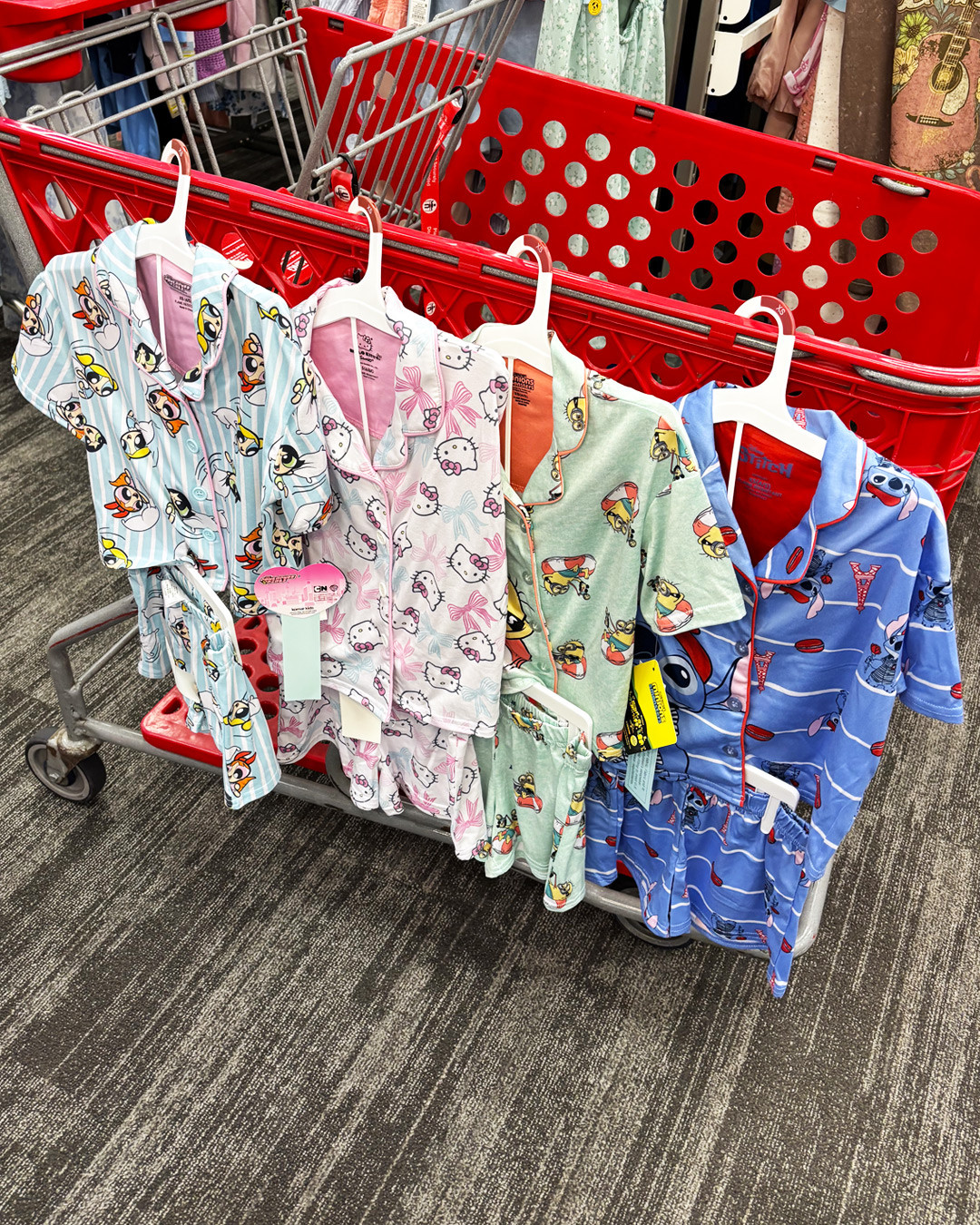 2-Piece character pj sets 💛 Powerpuff girls, Hello Kitty, Stitch and more

#hellokitty #stitch #targetfinds 

 #LTKKids