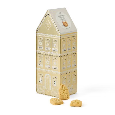 M&S Light up Christmas Biscuit Cookies Tin - 4.41oz (Colors May Vary) | Target