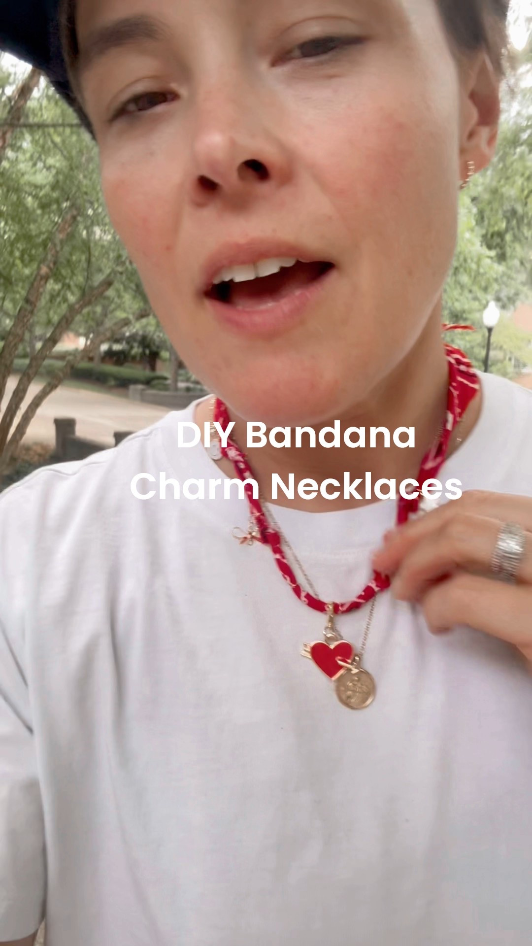 Here’s what we got at Michael’s for those easy DIY bandana charm necklaces- 

#LTKFindsUnder50 #LTKKids #LTKFamily