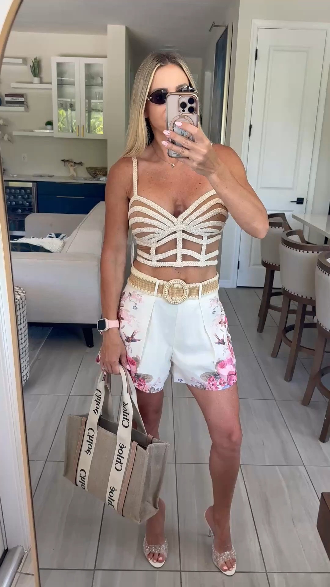 This outfit came together so easily 🤍 The Commense floral shorts were already one of my favorites, and this neutral crochet top ended up being the perfect match. I love the mix of texture and print, especially for vacation days when I want something cute but still comfortable.

floral shorts, crochet crop top, vacation clothes, resort outfit ideas, summer vacation outfit, Commense outfit, feminine summer outfit, brunch outfit, casual chic style, warm weather fashion

#LTKU #LTKTravel #LTKootd